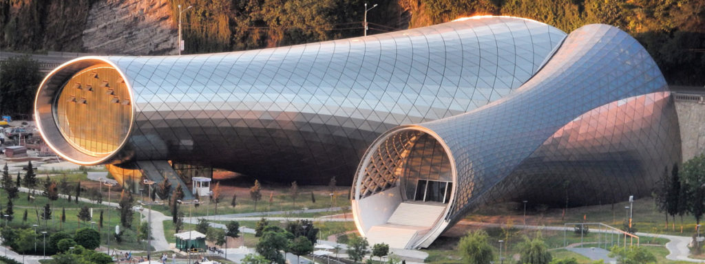Rhike Park / Music Theatre and Exhibition Hall