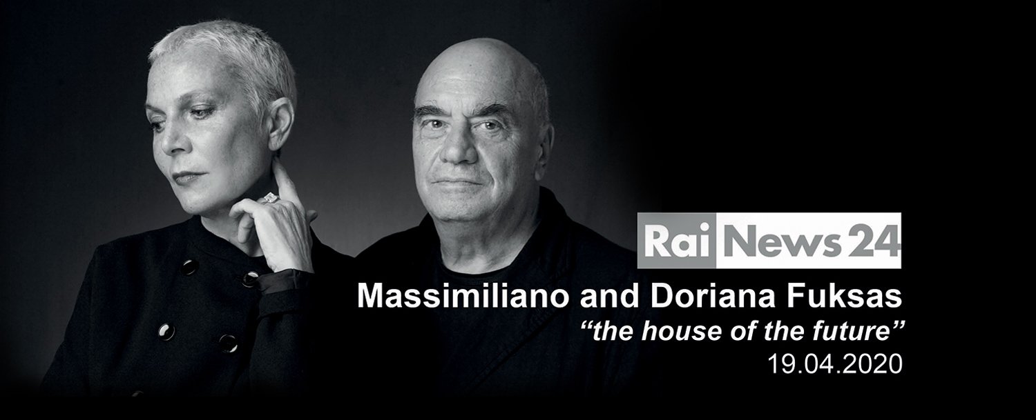 Massimiliano and Doriana Fuksas interview on Rai News 242020, April 19