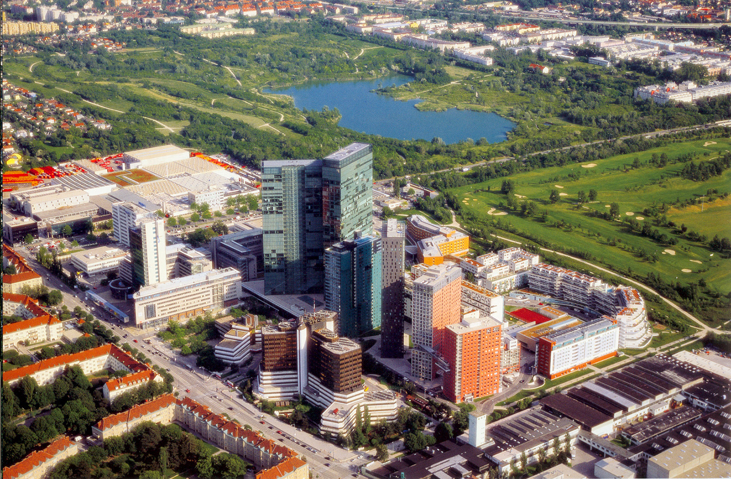 奥地利维也纳双子塔 Fuksas