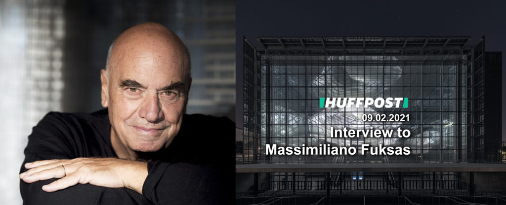 The New EUR Rome Convention center as a vaccine centre – interview to Massimiliano Fuksas on HuffPost2021, February 9