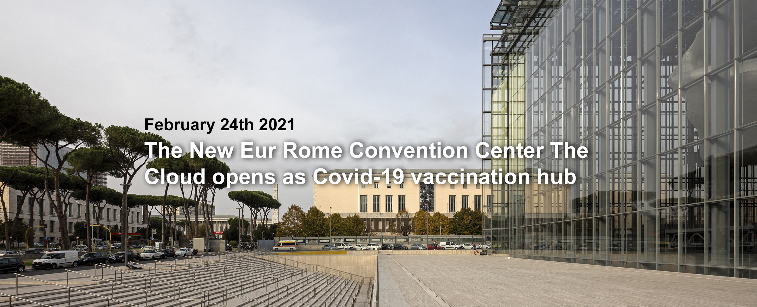 The Cloud opens as Covid-19 vaccination hub2021, February 23