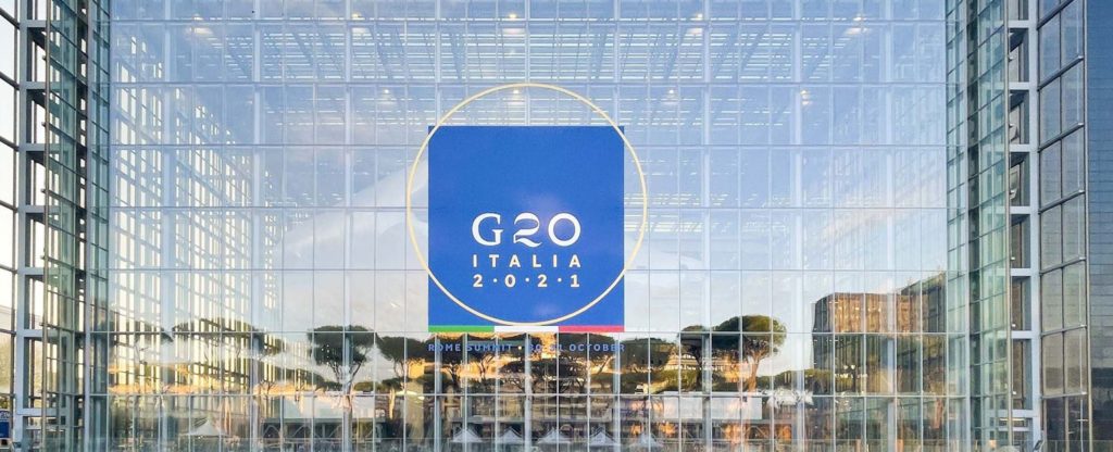 G20 Summit at the New EUR Rome Convention Center 2021, October 30