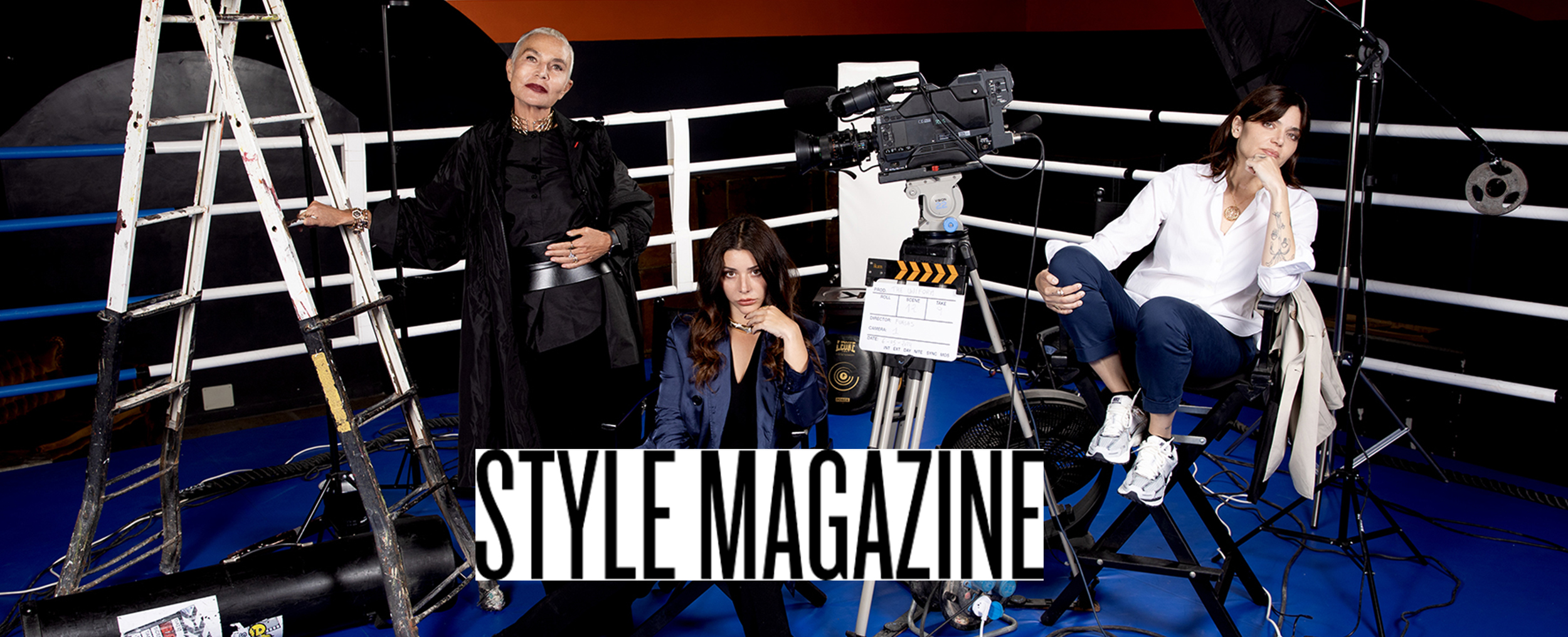 Doriana, Elisa e Lavinia Fuksas for Aspesi on Style Magazine by Corriere2024, June 17